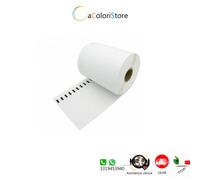 5 rotoli Etichette adesive permanente per DYMO S0904980 104mm159mm 220pz