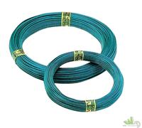 5 ROTOLI MATASSA 100MTX5 FILO PER TENSIONE PLASTIFICATO VERDE D2,7-3,6MM N°16