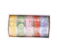 5 Rotoli Nastro Artigianato Del Modello Fiori Adorabili Artisti Decorativi Per Copriletto