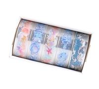 5 Rotoli Nastro Artigianato Del Modello Fiori Adorabili Artisti Decorativi Per Copriletto