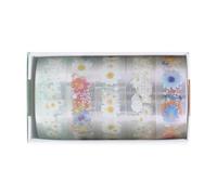 5 Rotoli Nastro Artigianato Del Modello Fiori Adorabili Artisti Decorativi Per Copriletto