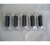 5 rulli inchiostro per prezzatrice Meto a 1 riga con etichette da 26x16 mm