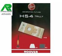 5 SACCHETTI ASPIRAPOLVERE ORIGINALI TUTTI I MODELLI HOOVER TRILLY 09199522 H 54