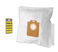 5 Sacchetti per Aspirapolvere + 5 Profumi + Filtro per ALFATEC Euro Compact EC 10, 11, 12, 13, 14, 15, 16, 17, 18, 19, 20