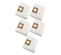5 sacchetti per aspirapolvere WD1 Compact Battery ricambio numero 2 863297 0 progettati per intrappolare particelle di polvere fine e mantenere l'aria durante il funzionamento del vuoto