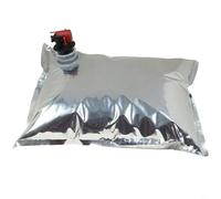 5 sacchetti per dispenser di liquidi, sacchetti di ricambio per vino, sacchetti portatili per erogare vino per bevande Bag in Box con rubinetto a farfalla, 5 L