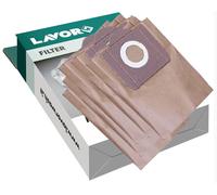 5 sacchetti ricambio filtro carta bidoni LAVOR 20 litri Ashley Double Venti