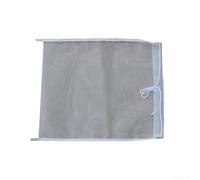 5 sacchetti riutilizzabili in nylon, filtro a rete fine con coulisse, per birra fatta in casa, succhi di latte, zuppe o gelatine, 8 x 10 cm (100 micron)