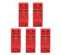 5 scaricatori di sovratensione 2P a bassa tensione DC 1000 V per protezione sovratensione domestica, 10KA ~ 20KA, montaggio su binario