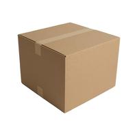 5 scatole cartone pieghevole a due onde 400 x 400 x 300 mm scatole per spediz...