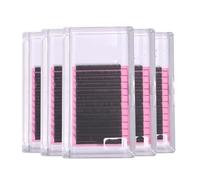 5 Scatole Estensioni ciglia Faux Mink morbide naturali per professionisti | Adesivo delicato garantisce comfort, aspetto naturale e facile rimozione senza residui appiccicosi(D,11mm X 5,0.05mm)