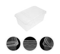 5 scatole per l'allevamento di rettili, gabbia in plastica per habitat di