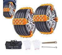 5-Second Install Traction Straps - Snow Chains for Trucks Reusable