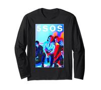 5 Seconds of Summer 5SOS Band Photo Maglia a Manica