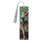 5 segnalibri in legno con nappe, stile vintage, segnalibro in legno a forma di ballerina come farfalla, segna libri fatti a mano, per leggere le pagine, etichette da appendere in legno, ornamento per