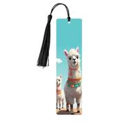 5 segnalibri in legno per uomini e donne, graziosi segnalibri in legno con lama unici fatti a mano con nappa, per amanti dei libri, regalo di compleanno per insegnanti