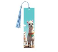 5 segnalibri in legno per uomini e donne, graziosi segnalibri in legno con lama unici fatti a mano con nappa, per amanti dei libri, regalo di compleanno per insegnanti