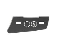5 Series AC Recirculation Button | Direct Fit Replacement for E60 & E61 2004-2007 | Engraved Climate Control Panel Button/Interior HVAC Switch
