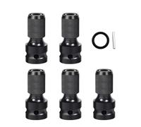 5 Servizio Quadrato Da 1/2 Pollici A 1/4 "Convertitore Esagonale Per Impianti Elettrici Adattatore Adattatore Spazio Stretto Convertitore Bit Bit