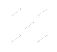 5 set 1:150/1:100/1:87 Scala Elevato Singola Testa Lampada Tubo di Acciaio Modello FAI DA TE Luce Notturna per Tavolo di Sabbia Costruzione Parco 1:87/Luce Bianca