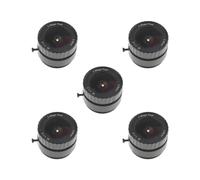 5 set 1/3 "2.8mm 3 Megapixel F1.2 CS Mount IR Iris fisso Lens per CCTV IP Camera
