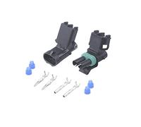 5 Set 2 Pin, mm Connettore elettrico impermeabile maschio femmina plug presa iniettore moto 12010973 12015792 DJ3021Y-2