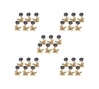 5 set 3R3L String Tuning Peg Tuner Open Oval Button Heads per chitarra acustica folk