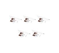 5 Set 4CH 40MHZ Trasmettitore E Scheda Ricevitore Remoto con Antenna per Parti di Giocattoli Telecomandati per Auto Robot RC DIY