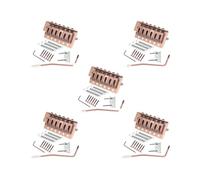 5 set 6 corde chitarra elettrica ponte tremolo con Whammy Bar rame rosso