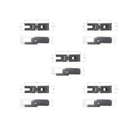 5 set 6 pezzi ponte tremolo bloccato sella per chitarra elettrica parti nero
