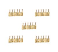 5 set 6 pezzi ponte tremolo String Roller Saddle chitarra elettrica parti oro