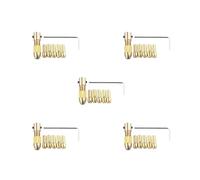 5 Set 7 Pz Piccolo Trapano Elettrico Punta Collet Mini Twist Drill Tool Mandrino Set