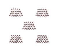 5 set Acero Guzheng Bridge per cinese cetra Koto Gu Zheng parti di ricambio