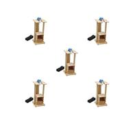 5 set Ascensore di Legno Giocattolo Assemblaggio Scienza Insegnamento Ascensore Ascensore Modello