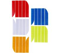 5 set Auto Trunk Night Reflective Adesivo Decal Decal Anti-Sticker