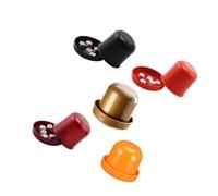 5 Set Bicchiere per Dadi ABS Rinforzato con Coperchio, e 5 Dadi | Copertura Trasparente, Uso per Giochi tra Amici, Stile Anti-cheating, per Bar e Ktv