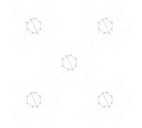 5 Set Cerchi per Trappola di Granchio in Filo D'acciaio, Set da Sei | Forma Compatta, Apertura Semplice, Impilabili e Facili da Riporre, Adatti per Aragoste e Granchi