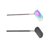 5 set Ciglia Specchio Strumento di Bellezza Manico Lungo Strumenti Accessori per Check Ciglia Finte Portatile In Acciaio Inox Durevole Multicolore
