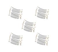 5 set da 10 pezzi in nylon per violino e cordiera per violino 4/4 3/4