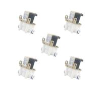 5 Set di 1/4" 12V Ingresso Acqua Elettrovalvola N/C Normalmente Chiuso per RO System B