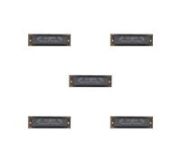 5 set di 10 fori portatile diatonica blues armonica chiave di Do D G 3 toni
