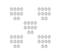 5 set di 10 guide valvola Euphonium plastica strumento musicale riparazione set accessori