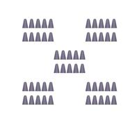5 set di 10 tappi per pennini professionali e pratici per penne ad alta sensibilità, facili da installare, viola lavanda