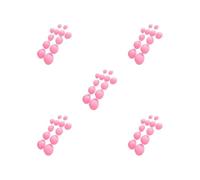 5 set di 12 pz silicone vuoto coppetta flessibile accessorio silicone lattina estrattore rosa