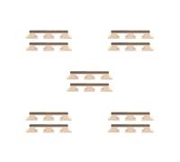 5 set di 2 palissandro 4 corde Banjo Saddle Bridge