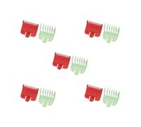 5 set di 2 pettini per tagliacapelli con guida guida di fissaggio per acconciature