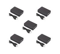 5 set di 2 Porte Lan Hub Switch di Rete Ethernet Adattatore Splitter Per Computer