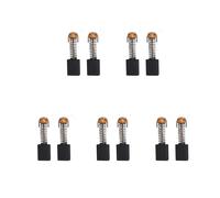 5 set di 2 spazzole di carbone Hitachi 38 Rutter-Hammer (7 X 13 X 18,5/17)