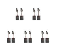 5 set di - 2 spazzole di carbone - Makita Cb440 (dimensioni - 3 X 10 X 13,5)