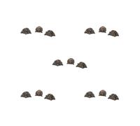 5 set di 3 alzate per vasi per piante, ascensore, prato, patio, portico, vaso, piedi, tartaruga, 6 x 3,8 x 2,8 cm